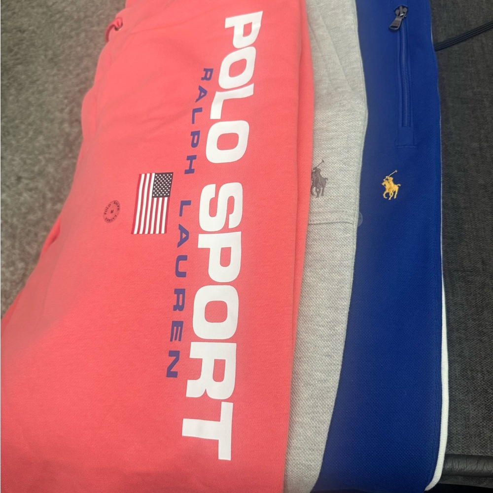 3 different Polo Ralph Lauren sweatpants